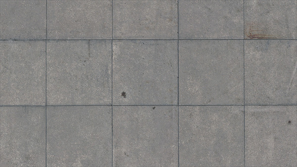 Concrete tarmac at an airport.