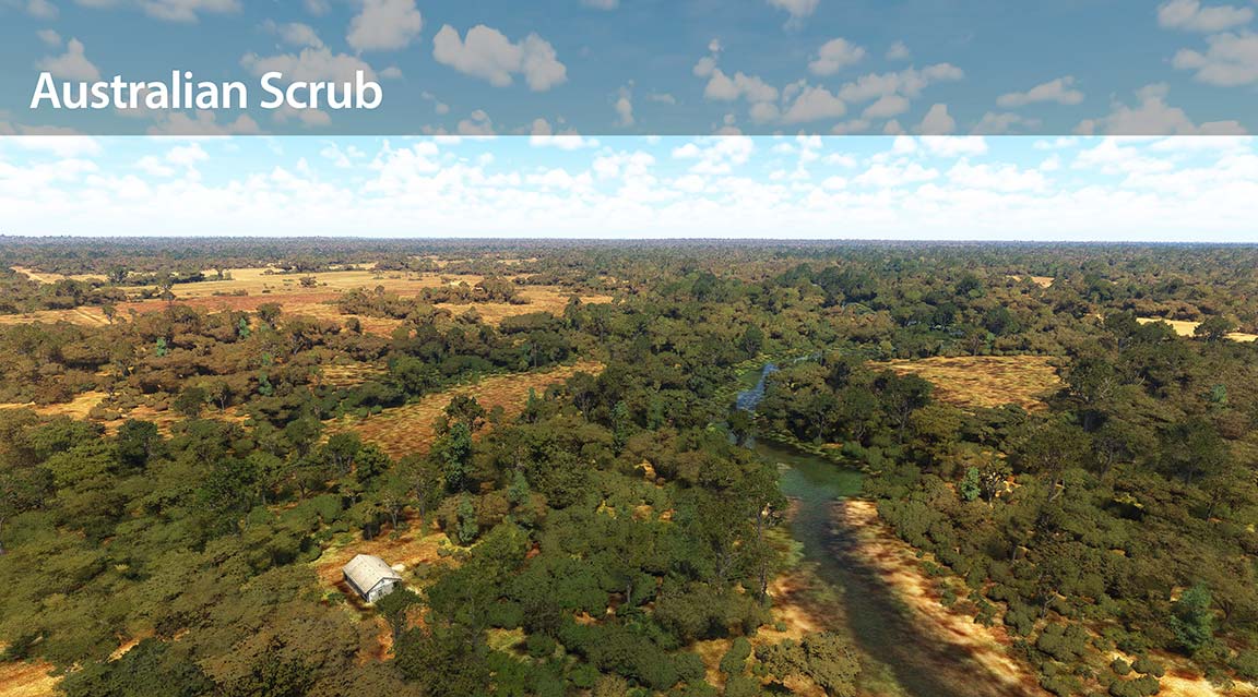 Thumbnail of Australian scrub landscape.