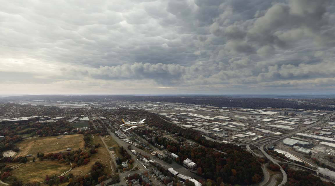 Image showcasing REX AccuSeason's terrain coloring tool in action