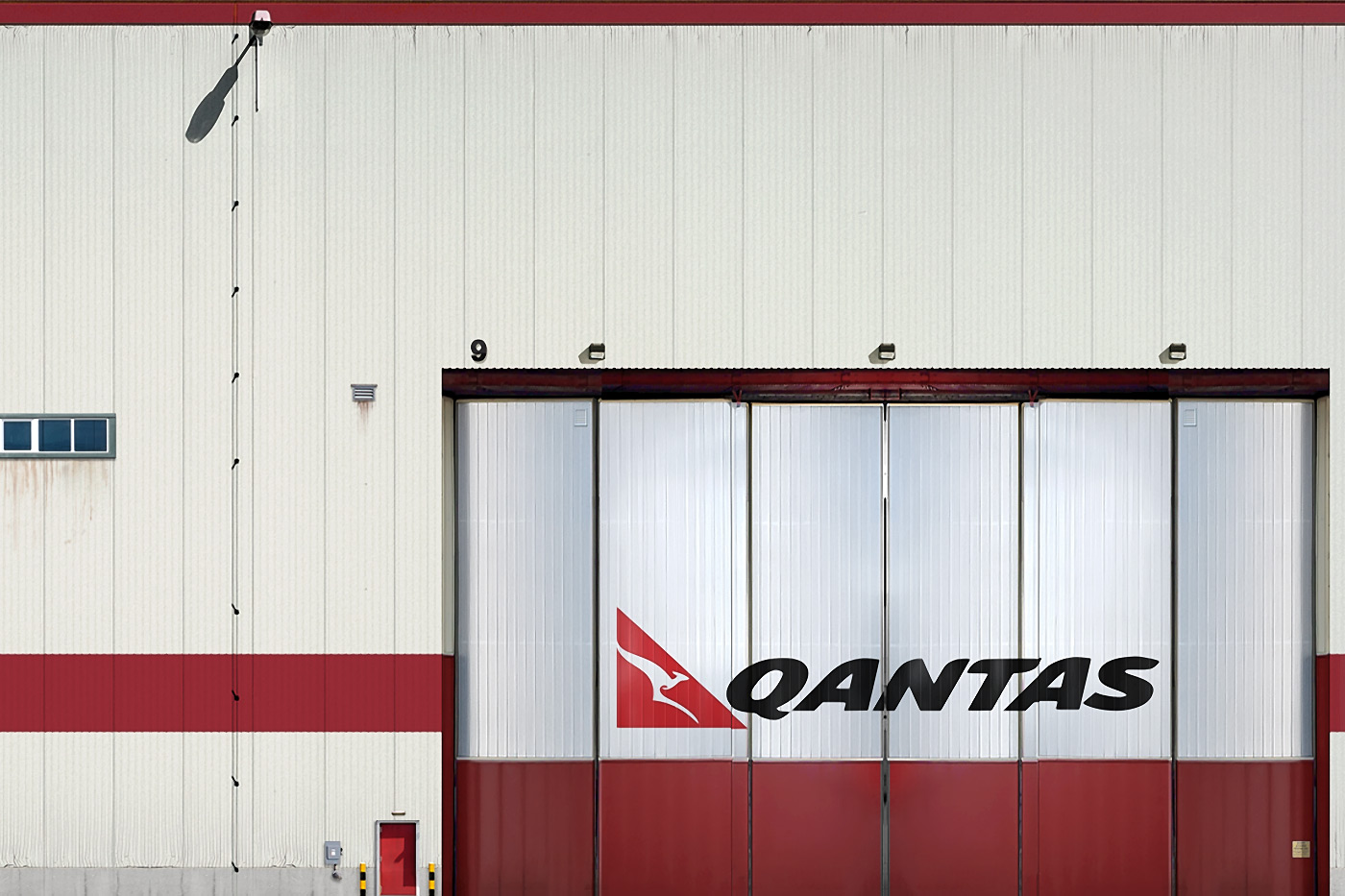 Quantas Airport Hangar.