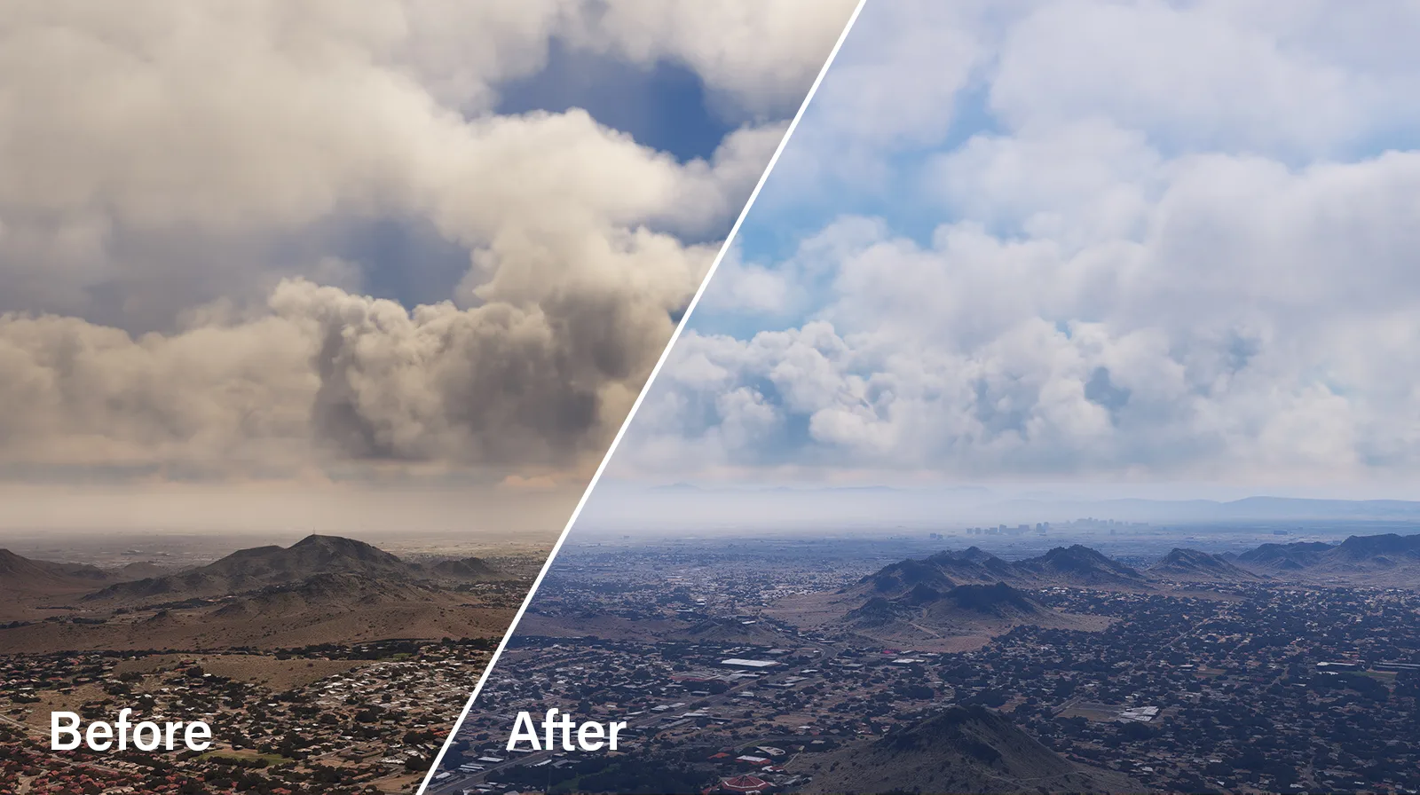 Atmos Legacy before and after comparison — cloud definition