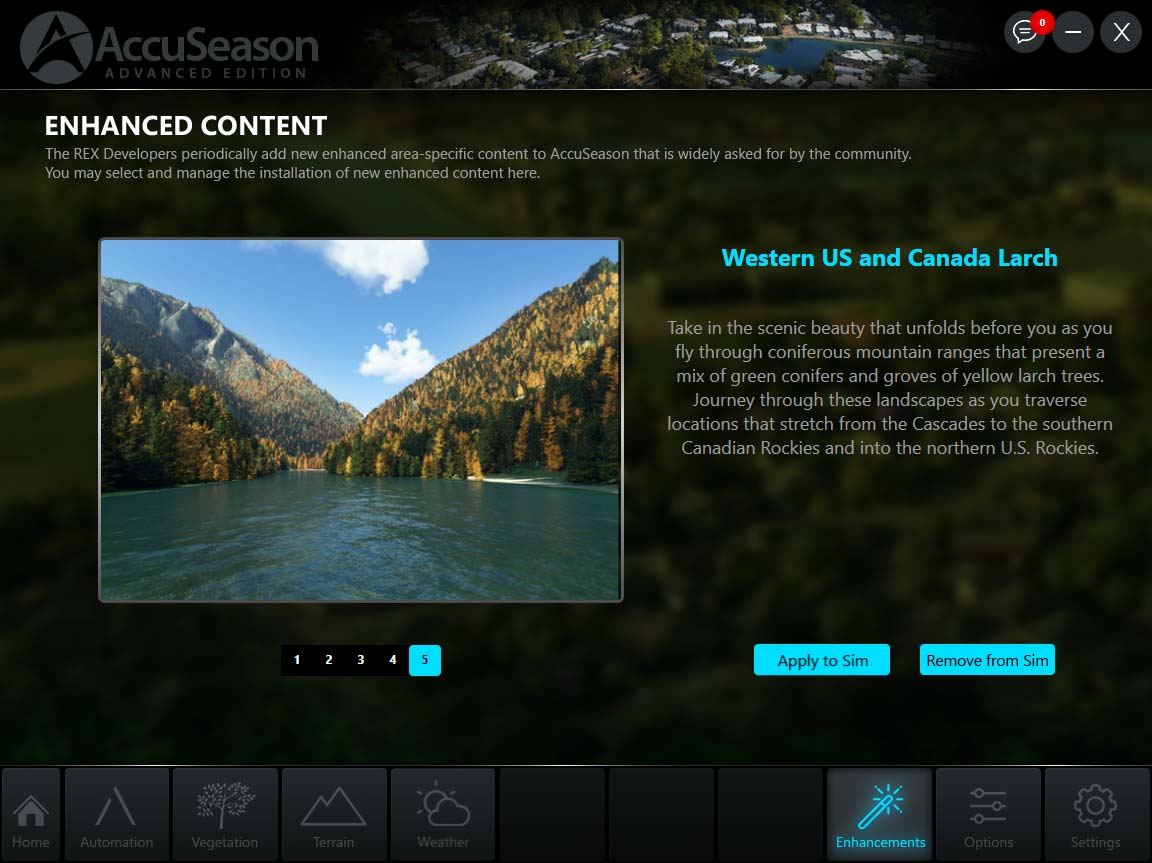 Enhanced Content available in the REX AccuSeason app.