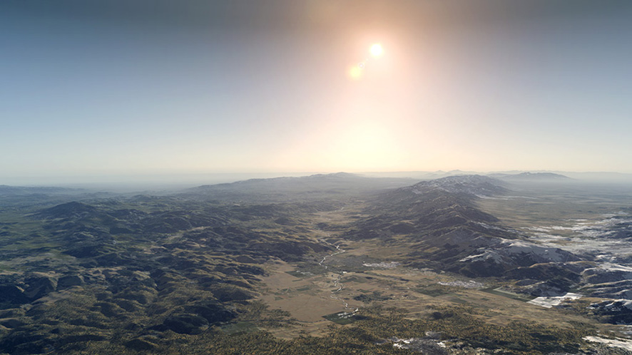 Sun, lens flare effects and sky textures in FSX